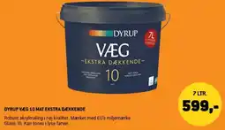 XL-BYG Dyrup Væg 10 Mat Ekstra Dækkende tilbud