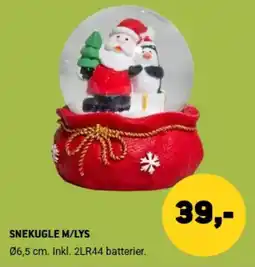 XL-BYG Snekugle M/Lys tilbud