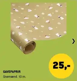 XL-BYG Gavepapir tilbud