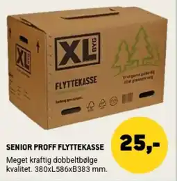 XL-BYG Senior Proff Flyttekasse tilbud