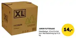 XL-BYG Junior Flyttekasse tilbud