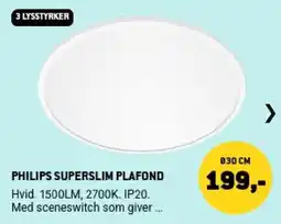 XL-BYG Philips superslim plafond tilbud