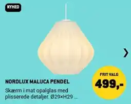 XL-BYG Nordlux Maluca Pendel tilbud