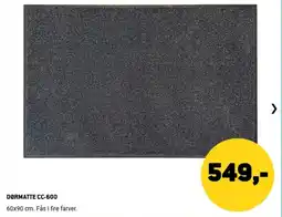 XL-BYG Dørmatte cc-600 tilbud