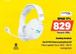 Power HyperX Gaming headset tilbud