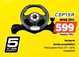 Power Cepter racing rat tilbud