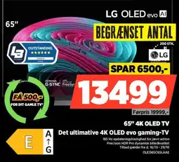 Power LG OLED evo AI 65" 4K OLED TV tilbud