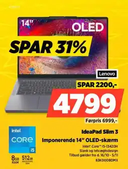 Power Lenovo IdeaPad Slim 3 tilbud