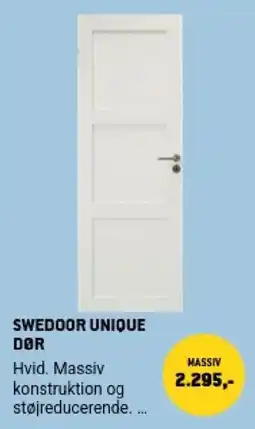 XL-BYG Swedoor unique dør tilbud