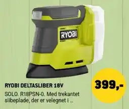 XL-BYG Ryobi deltasliber 18v tilbud