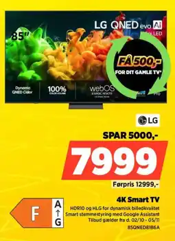 Power LG 4K Smart TV tilbud