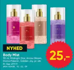 BigDollar Body Mist tilbud