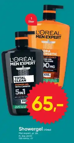 BigDollar L'oreal men expert showergel tilbud
