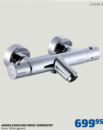 Davidsen Adora termostatarmatur tilbud
