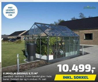 Davidsen Elmholm drivhus tilbud