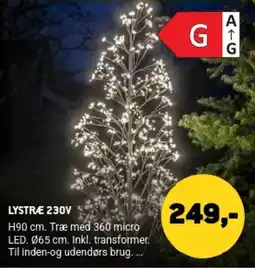 XL-BYG Lystræ 230V tilbud
