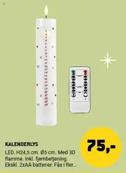 XL-BYG Kalenderlys tilbud