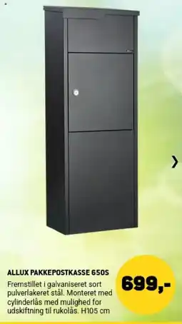 XL-BYG Allux Pakkepostkasse 650S tilbud