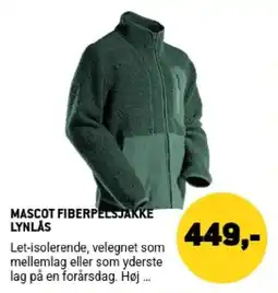 XL-BYG Mascot Fiberpelsjakke tilbud