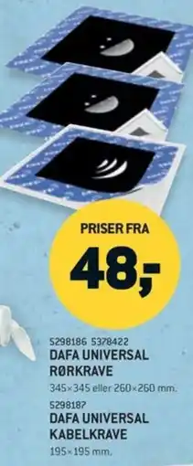 XL-BYG Dafa universal rørkrave tilbud