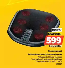 Power beurer massageapparat tilbud