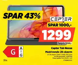 Power Cepter Tab Nexus tilbud