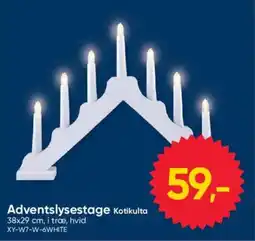 BigDollar Kotikulta Adventslysestage tilbud