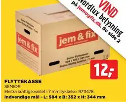jem & fix FLYTTEKASSE tilbud