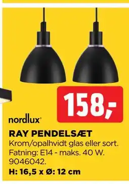 jem & fix RAY PENDELSÆT tilbud