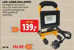 jem & fix LED-ARBEJDSLAMPE tilbud