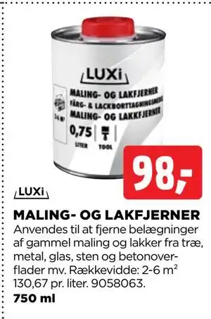 MALING- OG LAKFJERNER