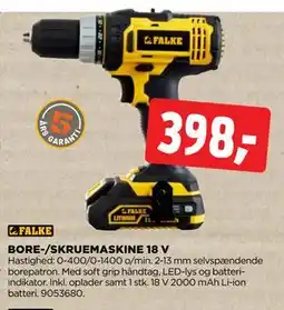 jem & fix BORE-/SKRUEMASKINE 18 V tilbud