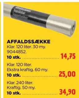 jem & fix AFFALDSSÆKKE tilbud