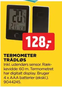 jem & fix TERMOMETER TRÅDLØS tilbud