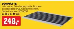 jem & fix DØRMÅTTE tilbud