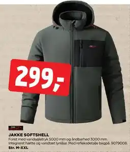 jem & fix JAKKE SOFTSHELL tilbud
