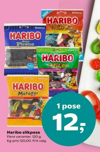 Dagli'Brugsen Haribo slikposer tilbud