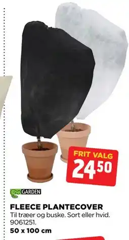 jem & fix FLEECE PLANTECOVER tilbud