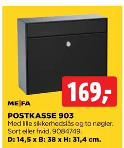 jem & fix POSTKASSE 903 tilbud