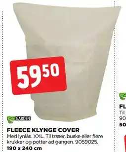 jem & fix FLEECE KLYNGE COVER tilbud