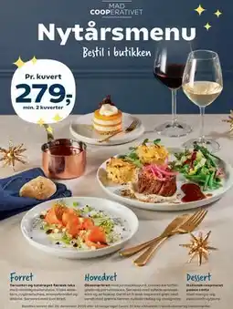 Kvickly Nytårsmenu tilbud
