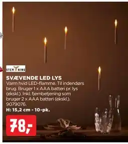 jem & fix SVÆVENDE LED LYS tilbud