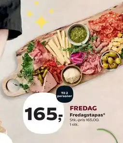 SuperBrugsen Fredagstapas tilbud