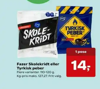 Dagli'Brugsen Skolekridt slikposer tilbud