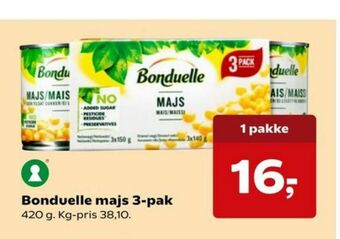 Bonduelle majs