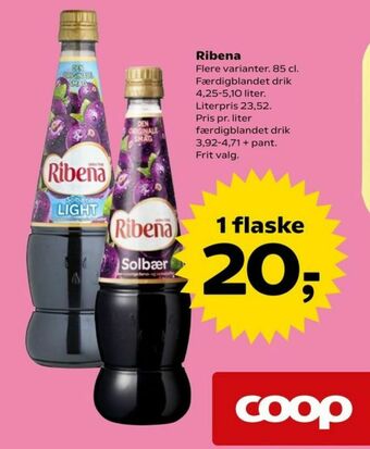 Ribena konc. frugtsaft