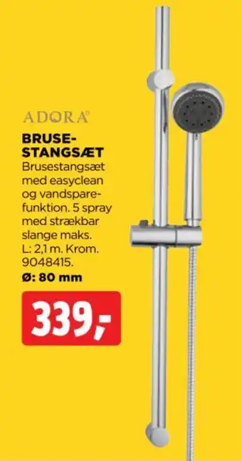 Adora brusestangsæt