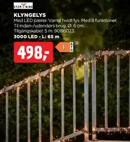 jem & fix Stemning Klyngelys tilbud