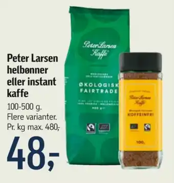 Føtex Peter larsen kaffebønner - hele tilbud