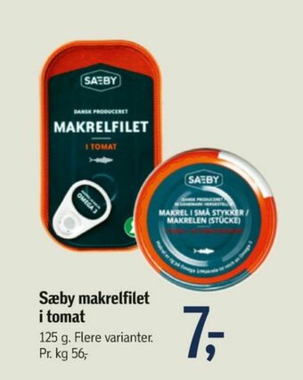Føtex Sæby makrel tilbud